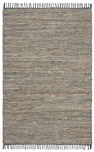 Safavieh Vintage Leather 203 Hand Woven Leather, Jute, And Cotton Rug VTL203F-4R