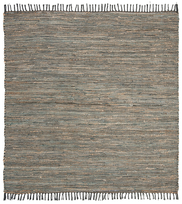 Safavieh Vintage Leather 203 Hand Woven Leather, Jute, And Cotton Rug VTL203F-4R