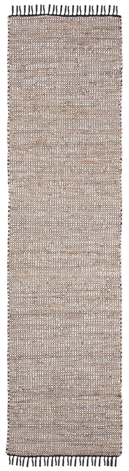 Safavieh Vintage Leather 203 Hand Woven Leather, Jute, And Cotton Rug VTL203G-4R