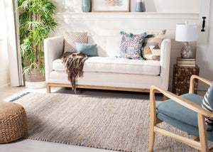 Safavieh Vintage Leather 203 Hand Woven Leather, Jute, And Cotton Rug VTL203G-4R