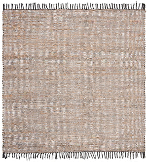 Safavieh Vintage Leather 203 Hand Woven Leather, Jute, And Cotton Rug VTL203G-4R