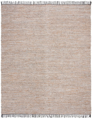Safavieh Vintage Leather 203 Hand Woven Leather, Jute, And Cotton Rug VTL203G-4R