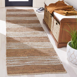 Safavieh Vintage Leather 204 Hand Woven 90% Leather And 10% Jute Rug VTL204T-8