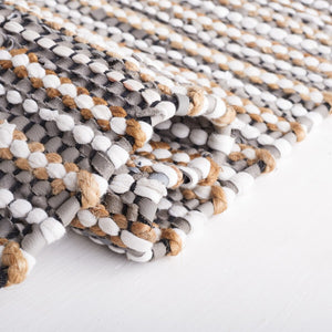 Safavieh Vintage Leather 205 Hand Woven 90% Leather And 10% Jute Rug VTL205F-8