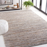 Safavieh Vintage Leather 205 Hand Woven 90% Leather And 10% Jute Rug VTL205F-8