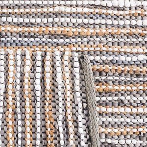 Safavieh Vintage Leather 205 Hand Woven 90% Leather And 10% Jute Rug VTL205F-8