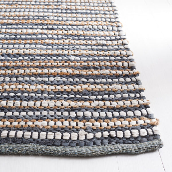 Safavieh Vintage Leather 205 Hand Woven 90% Leather And 10% Jute Rug VTL205G-8