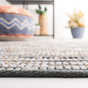 Safavieh Vintage Leather 205 Hand Woven 90% Leather And 10% Jute Rug VTL205G-8