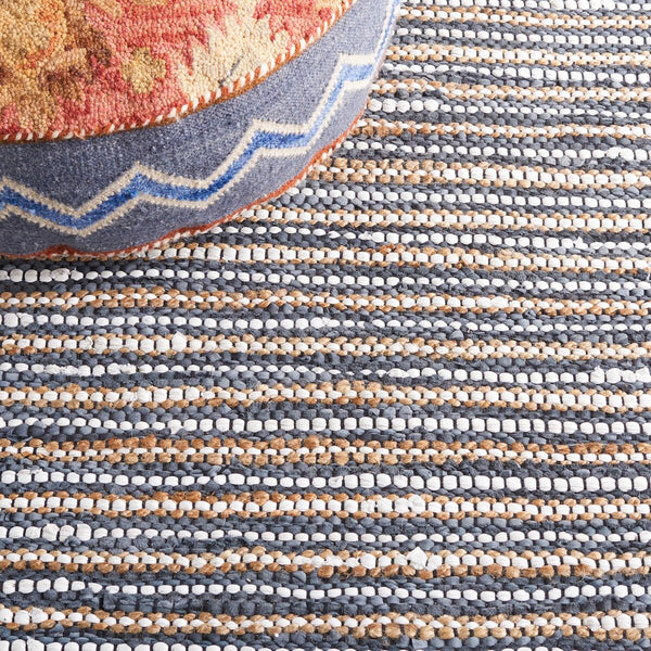 Safavieh Vintage Leather 205 Hand Woven 90% Leather And 10% Jute Rug VTL205G-8