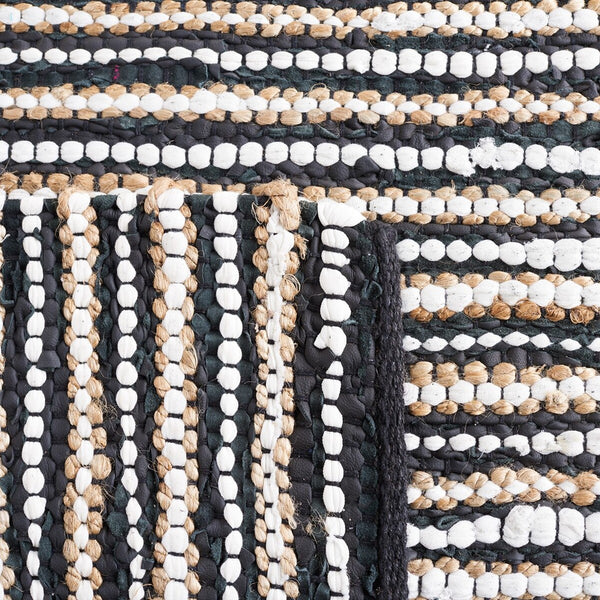 Safavieh Vintage Leather 205 Hand Woven 90% Leather And 10% Jute Rug VTL205Z-8