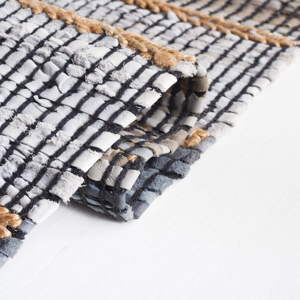 Safavieh Vintage Leather 206 Hand Woven 90% Leather And 10% Jute Rug VTL206F-8