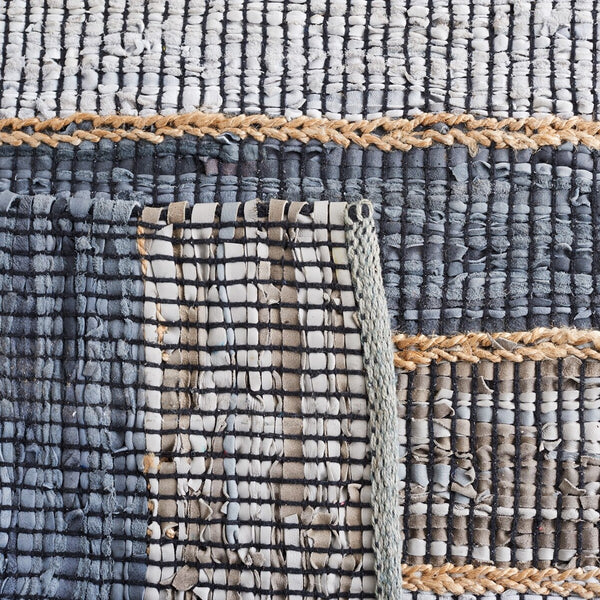 Safavieh Vintage Leather 206 Hand Woven 90% Leather And 10% Jute Rug VTL206F-8