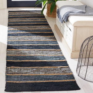 Safavieh Vintage Leather 206 Hand Woven 90% Leather And 10% Jute Rug VTL206Z-8