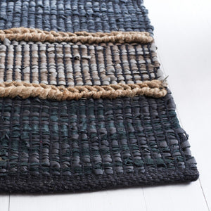 Safavieh Vintage Leather 206 Hand Woven 90% Leather And 10% Jute Rug VTL206Z-8