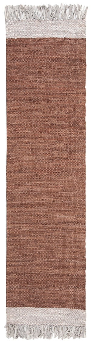 Safavieh Vintage Leather 310 Hand Woven 80% Leather and 20% Cotton Rug VTL310C-4