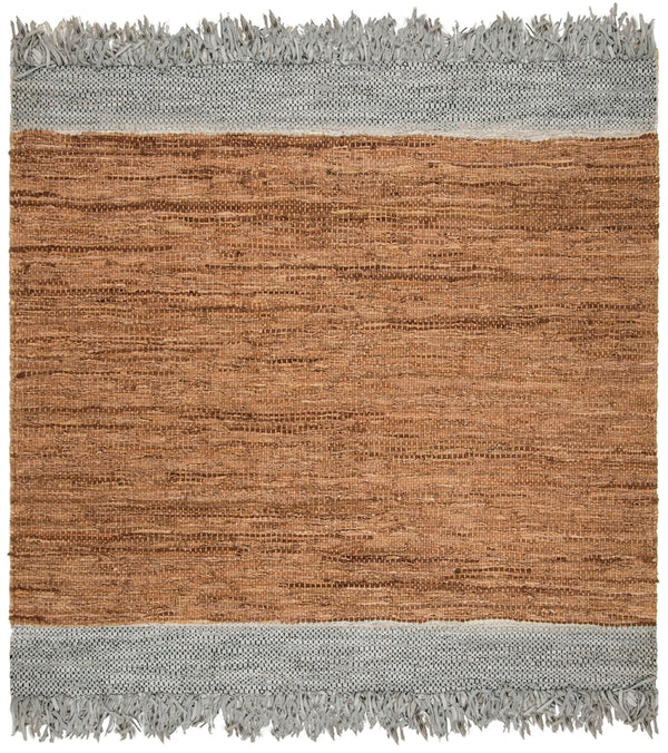 Safavieh Vintage Leather 310 Hand Woven 80% Leather and 20% Cotton Rug VTL310C-4