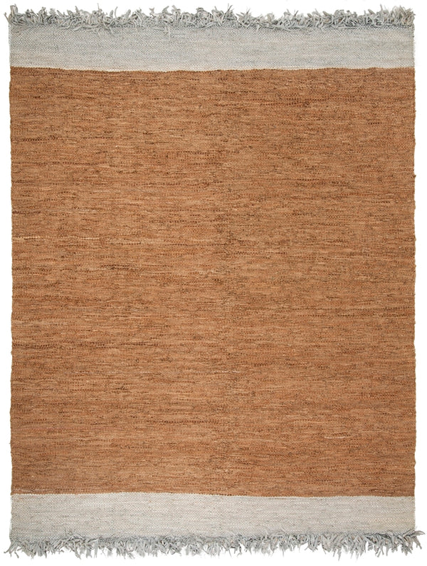 Safavieh Vintage Leather 310 Hand Woven 80% Leather and 20% Cotton Rug VTL310C-4