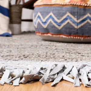 Safavieh Vintage Leather 310 Hand Woven 80% Leather and 20% Cotton Rug VTL310D-4