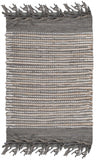 Safavieh Vintage Leather 373 Hand Woven 60% Leather 20% Cotton/and 20% Jute Rug VTL373A-4