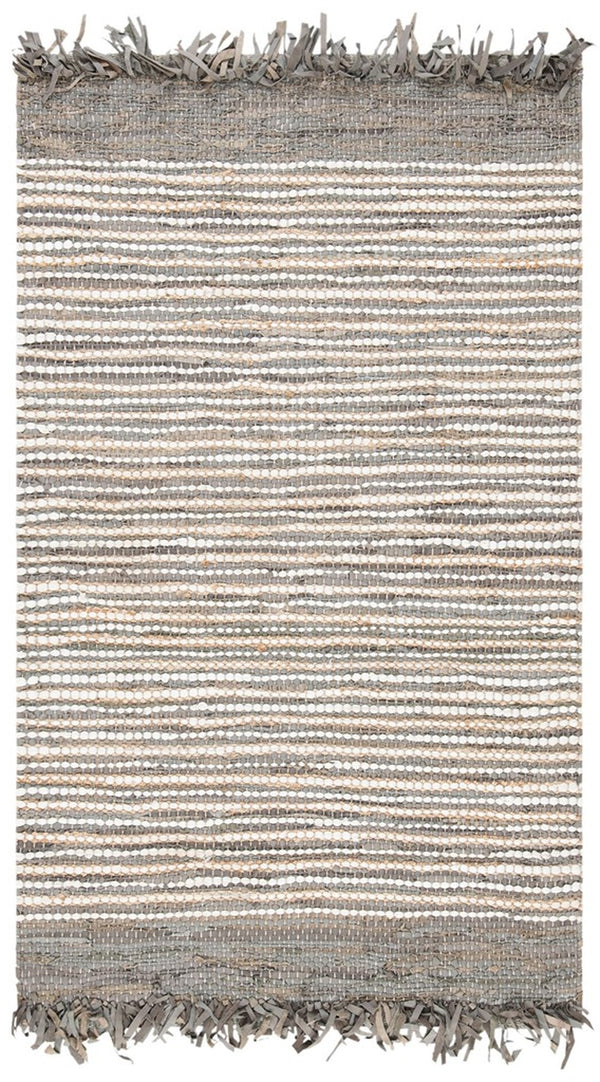 Safavieh Vintage Leather 373 Hand Woven 60% Leather 20% Cotton/and 20% Jute Rug VTL373A-4