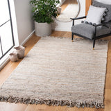 Safavieh Vintage Leather 373 Hand Woven 60% Leather 20% Cotton/and 20% Jute Rug VTL373B-4