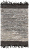 Safavieh Vintage Leather 373 Hand Woven 60% Leather 20% Cotton/and 20% Jute Rug VTL373C-4