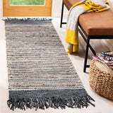 Safavieh Vintage Leather 373 Hand Woven 60% Leather 20% Cotton/and 20% Jute Rug VTL373D-4