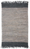 Safavieh Vintage Leather 373 Hand Woven 60% Leather 20% Cotton/and 20% Jute Rug VTL373D-4