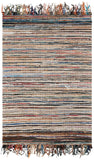 Safavieh Vintage Leather 373 Hand Woven 60% Leather 20% Cotton/and 20% Jute Rug VTL373E-4