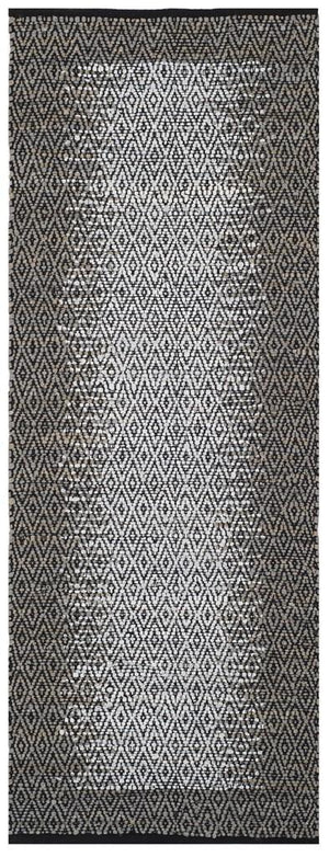 Safavieh Vintage Leather 387 Hand Woven 80% Leather and 20% Cotton Rug VTL387A-4R
