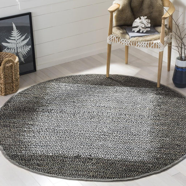 Safavieh Vintage Leather 387 Hand Woven 80% Leather and 20% Cotton Rug VTL387A-4R