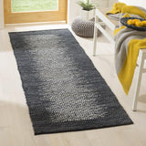 Safavieh Vintage Leather 387 Hand Woven 80% Leather and 20% Cotton Rug VTL387B-4R