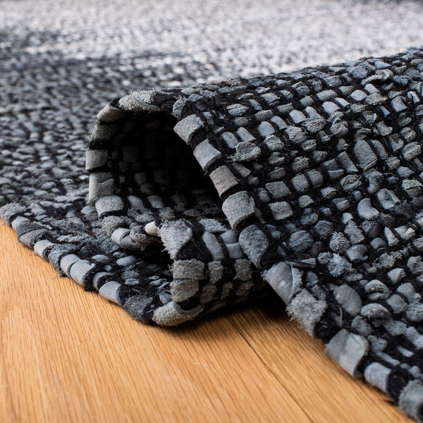 Safavieh Vintage Leather 387 Hand Woven 80% Leather and 20% Cotton Rug VTL387B-4R