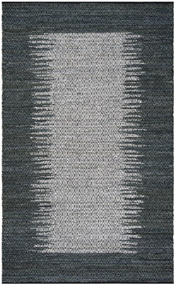 Safavieh Vintage Leather 387 Hand Woven 80% Leather and 20% Cotton Rug VTL387B-4R