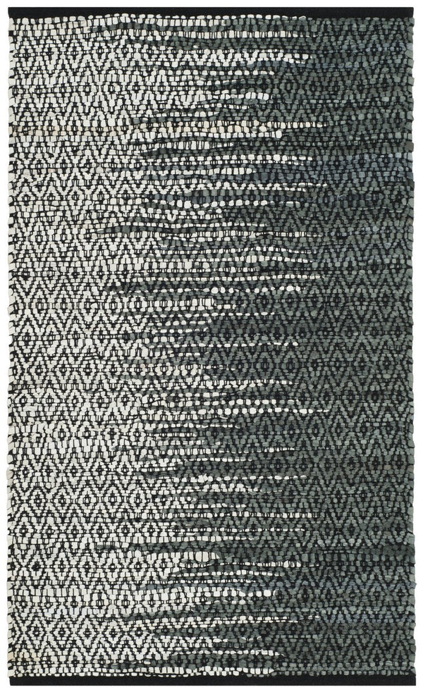 Safavieh Vintage Leather 388 Hand Woven 80% Leather and 20% Cotton Rug VTL388B-4R