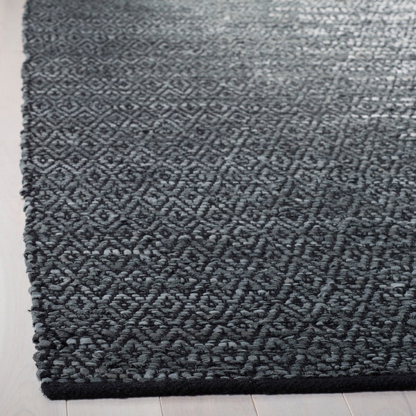 Safavieh Vintage Leather 388 Hand Woven 80% Leather and 20% Cotton Rug VTL388B-4R