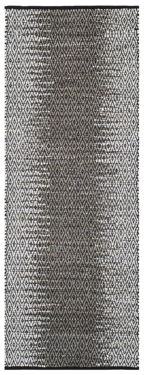 Safavieh Vintage Leather 389 Hand Woven 80% Leather and 20% Cotton Rug VTL389A-4R