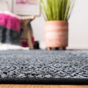 Safavieh Vintage Leather 389 Hand Woven 80% Leather and 20% Cotton Rug VTL389B-4R