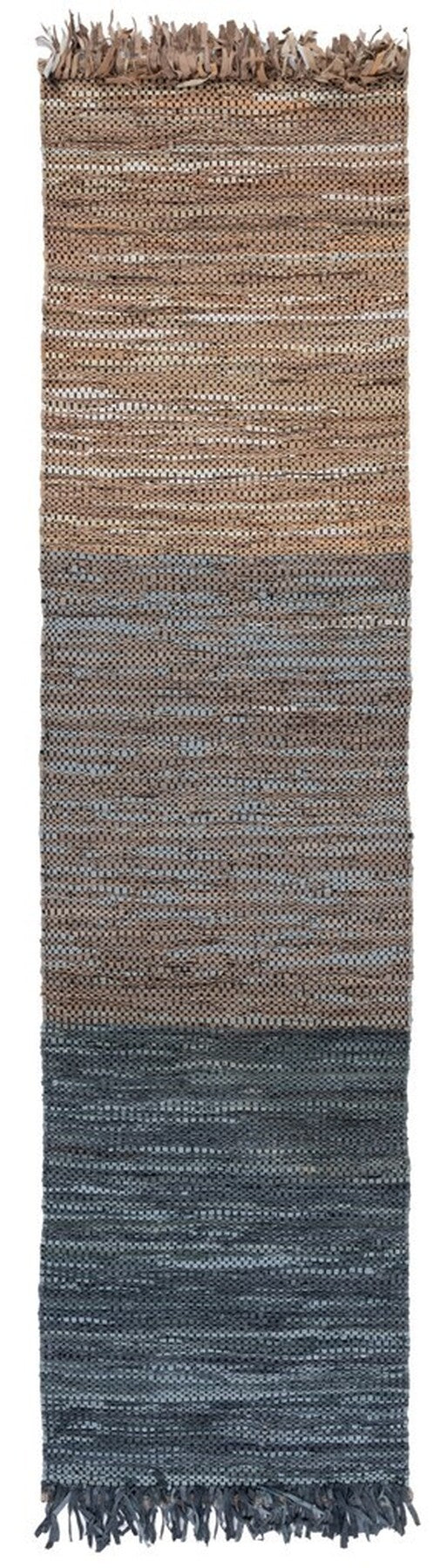 Safavieh Vintage Leather 401 Hand Woven 85% Leather, 10% Cotton, 5% Jute Rug X22X VTL401M-8