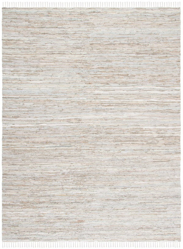 Safavieh Vintage Leather 501 Flat Weave 90% Recycled Leather and 10% Cotton Contemporary Rug VTL501B-8