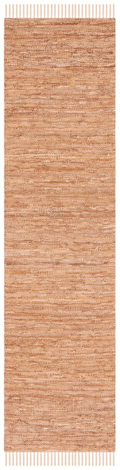 Safavieh Vintage Leather 501 Flat Weave 90% Recycled Leather and 10% Cotton Contemporary Rug VTL501D-8