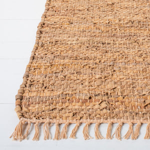 Safavieh Vintage Leather 501 Flat Weave 90% Recycled Leather and 10% Cotton Contemporary Rug VTL501D-8