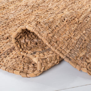 Safavieh Vintage Leather 501 Flat Weave 90% Recycled Leather and 10% Cotton Contemporary Rug VTL501D-8