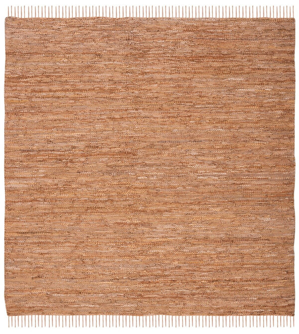 Safavieh Vintage Leather 501 Flat Weave 90% Recycled Leather and 10% Cotton Contemporary Rug VTL501D-8