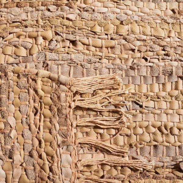 Safavieh Vintage Leather 501 Flat Weave 90% Recycled Leather and 10% Cotton Contemporary Rug VTL501D-8