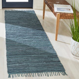 Safavieh Vintage Leather 501 Flat Weave 90% Recycled Leather and 10% Cotton Contemporary Rug VTL501M-8