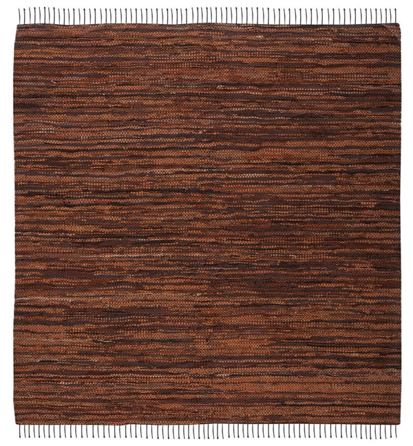 Safavieh Vintage Leather 501 Flat Weave 90% Recycled Leather and 10% Cotton Contemporary Rug VTL501T-8