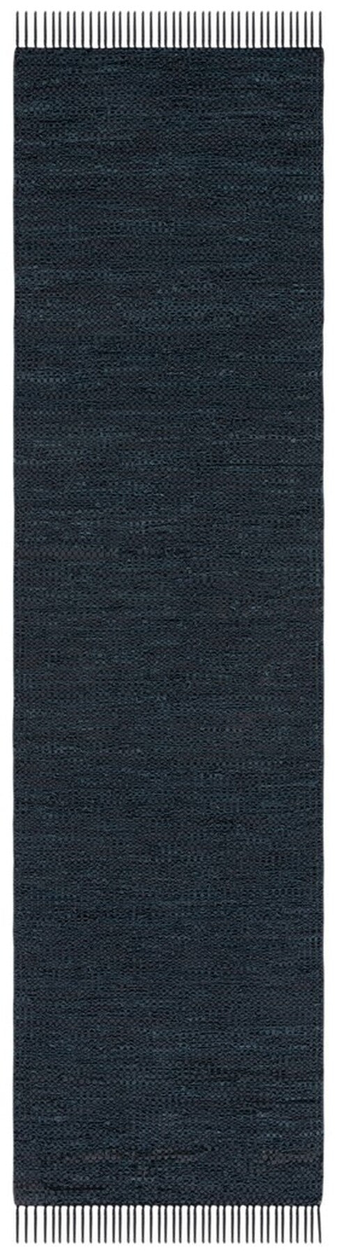 Safavieh Vintage Leather 501 Flat Weave 90% Recycled Leather and 10% Cotton Contemporary Rug VTL501Z-8
