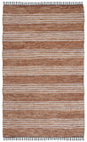 Vintage Leather 601 Hand Woven Pile Content: 70% Leather 30% Jute | Overall Content: 70% Leather 25% Jute 10% Cotton Rug