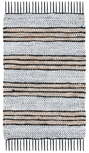 Vintage Leather 601 Hand Woven Pile Content: 70% Leather 30% Jute | Overall Content: 70% Leather 25% Jute 10% Cotton 0 Rug Silver / Natural PILE CONTENT: 70% LEATHER 30% JUTE | OVERALL CONTENT: 70% LEATHER 25% JUTE 10% COTTON VTL601G-8